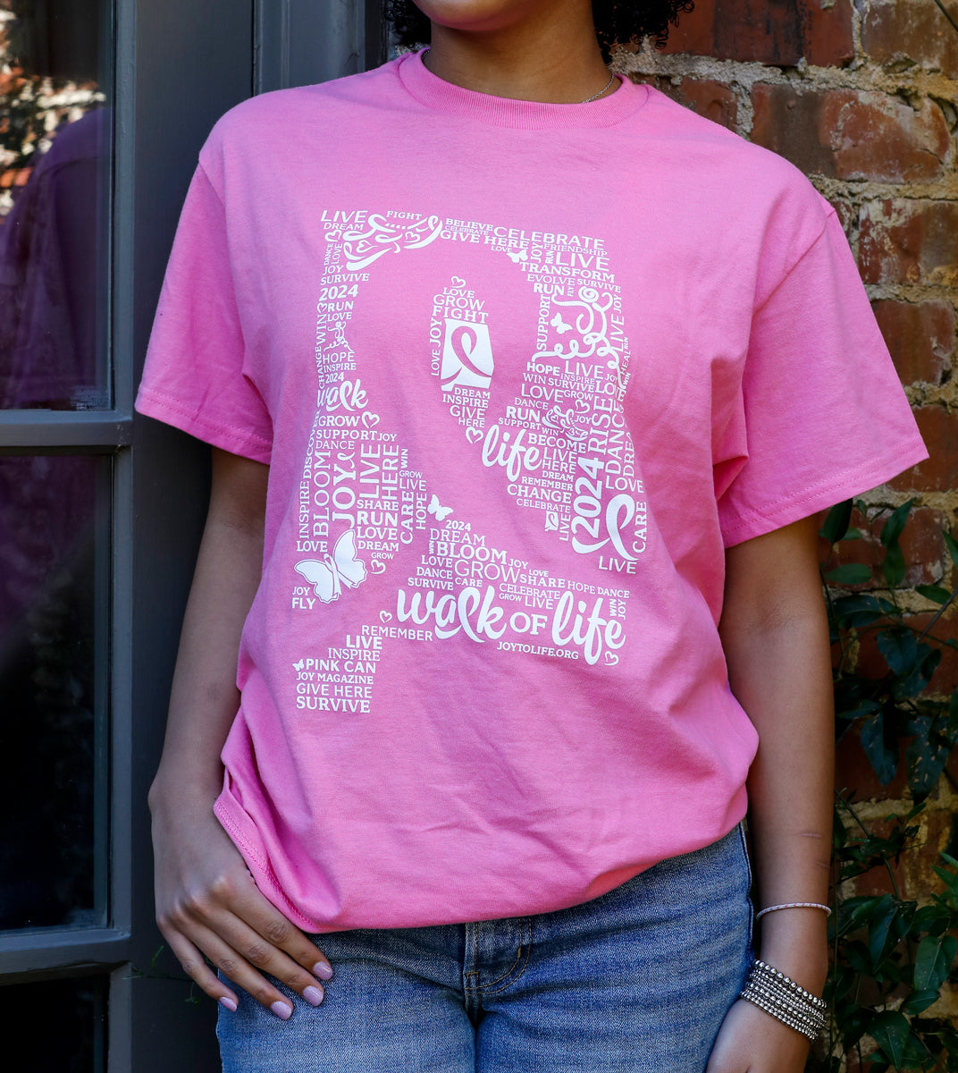Pink Walk of Life Tee
