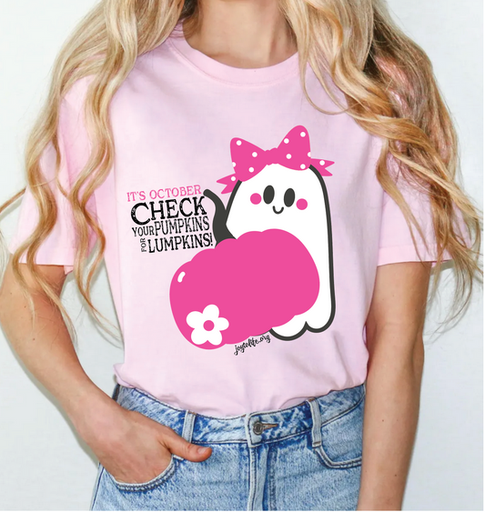 Check Your Pumpkins Tee