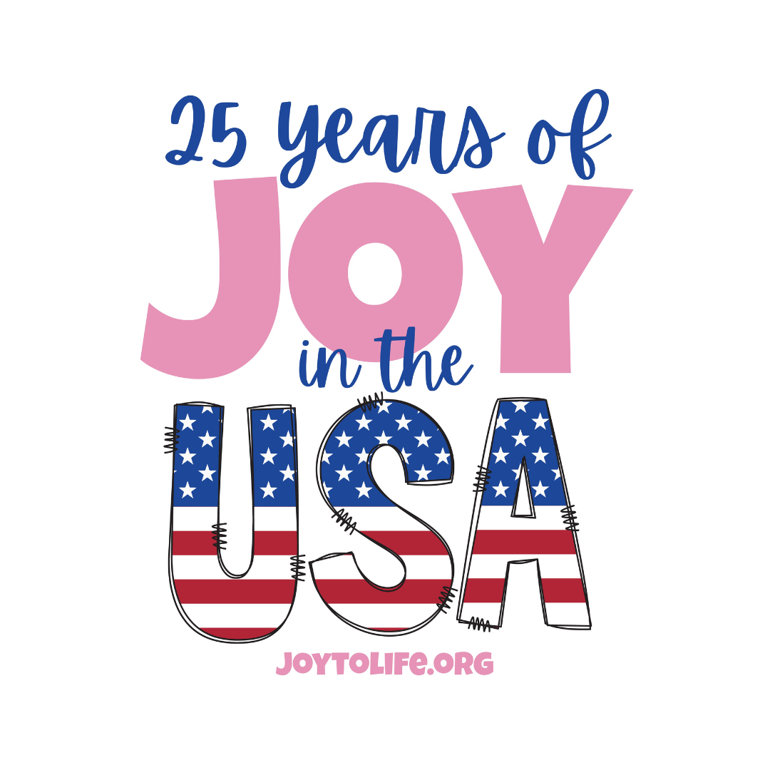 J-O-Y in the USA! tee