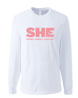 SHE long sleeve tee